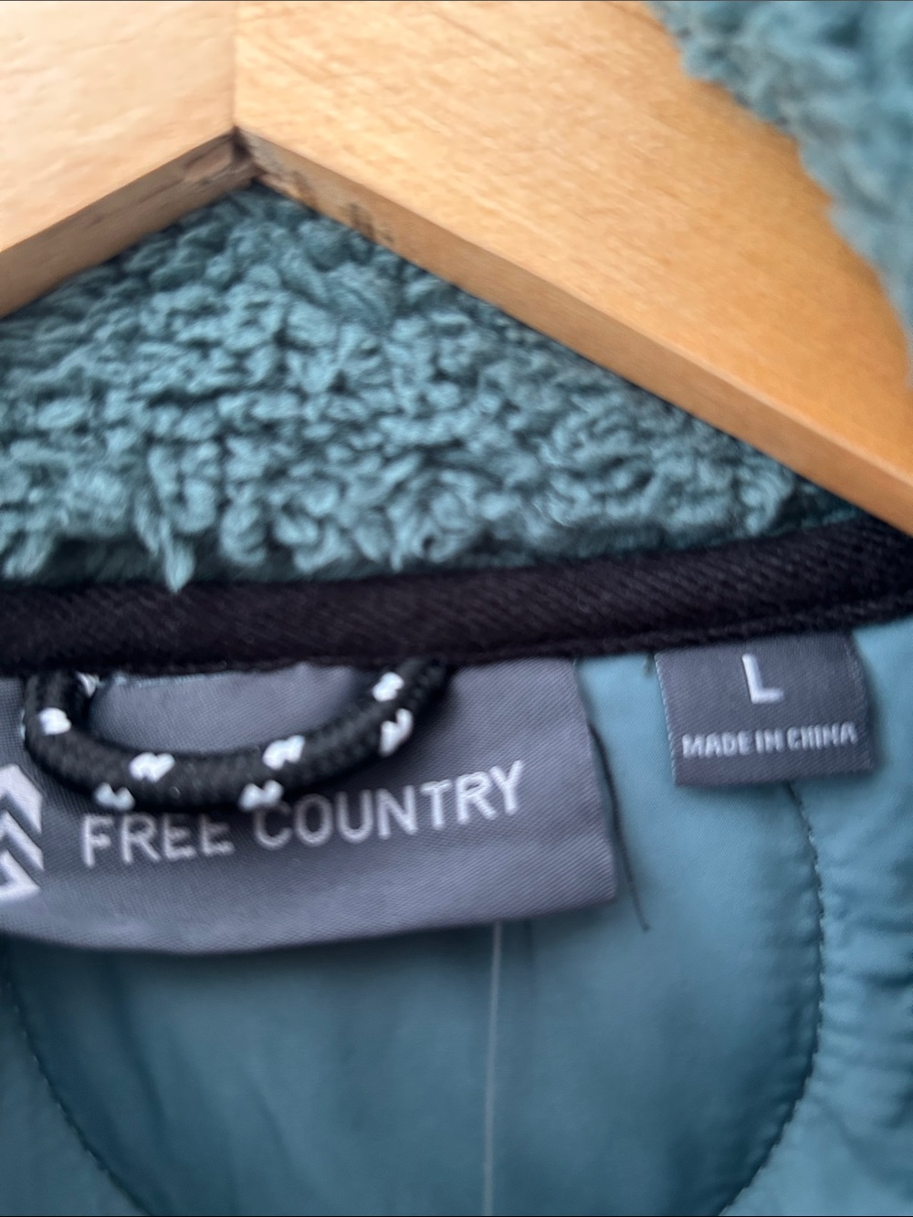 NWT Free Country Quilted Sierra Butter Pile Hybrid Jacket - Picture 3 of 14